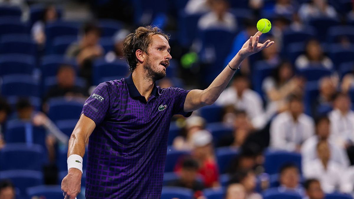 Getty Images / China Open Official 2025/VCG / Na zdjęciu: Danił Miedwiediew