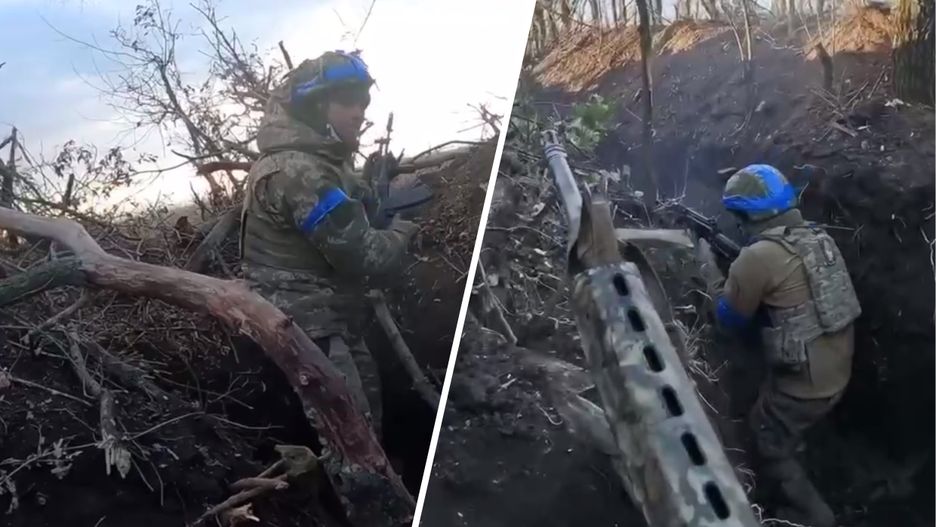 Linia zerowa pod Awdijiwką