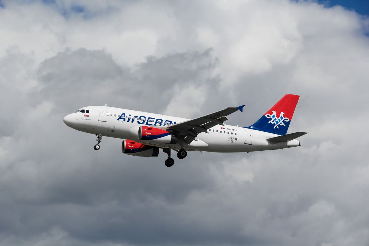 Air Serbia wciąż lata do Rosji