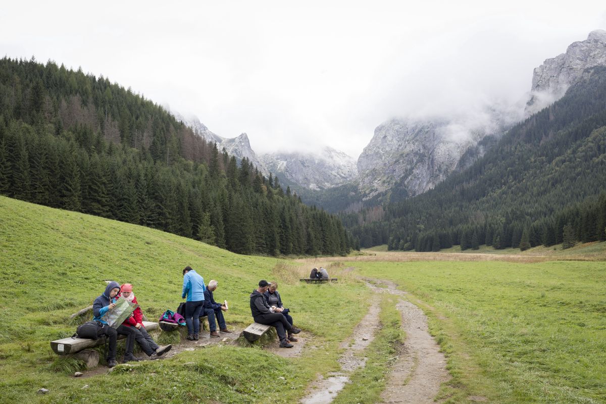 Turyści zostawiają małpki w Tatrach