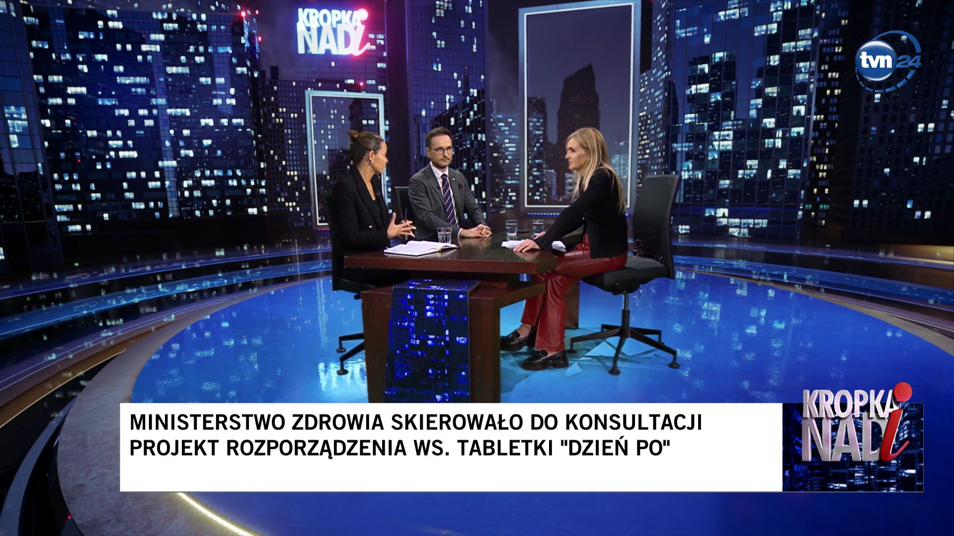Ostre starcie w "Kropce nad i". Monika Olejnik nie wytrzymała