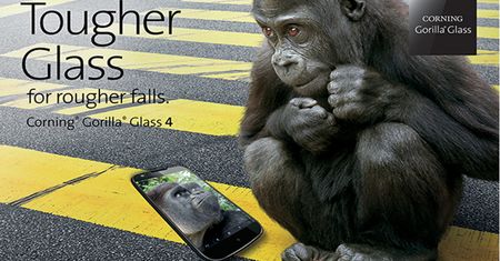 Gorilla Glass 4 oficjalnie. Jeszcze wytrzymalsze i (przede wszystkim?) cieńsze