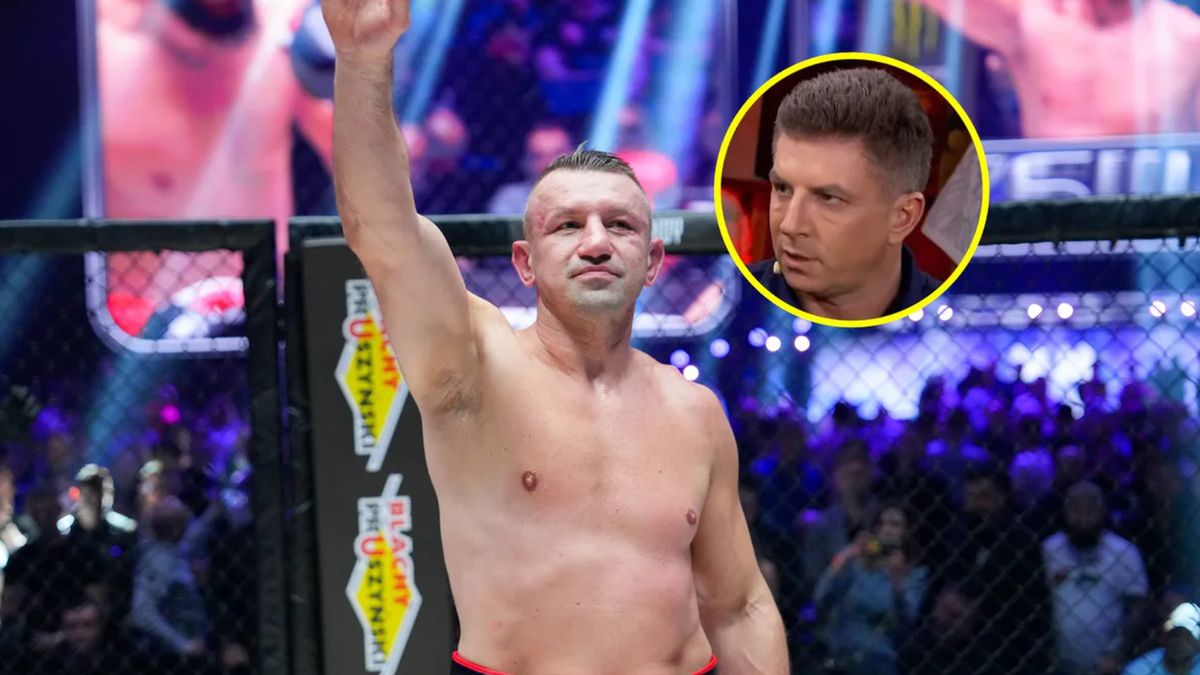 Materiały prasowe / Tomasz Adamek i Mateusz Borek (w kółku)