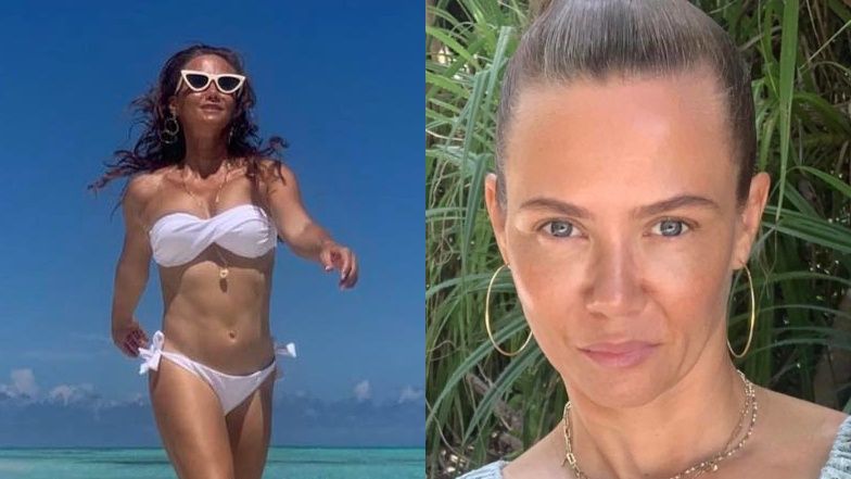 Kinga Rusin pozdrawia zabójczą figurą prosto z Malediwów 