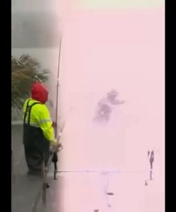 Łowili ryby podczas burzy. To stało się nagle