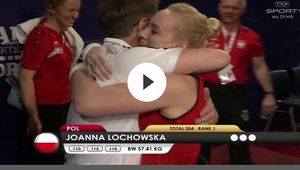 Ciężarowe ME: medalowe próby Joanny Łochowskiej!