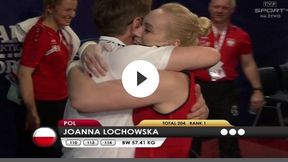 Ciężarowe ME: medalowe próby Joanny Łochowskiej!