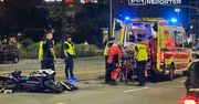 Warszawa: Poważne zderzenie w centrum. Kierujący autem zajechał drogę