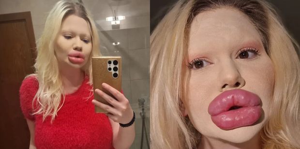 Zapragnęła mieć NAJWIĘKSZE USTA NA ŚWIECIE. "Bułgarska Barbie" przeszła szokującą metamorfozę. Nie uwierzycie, jak wyglądała wcześniej