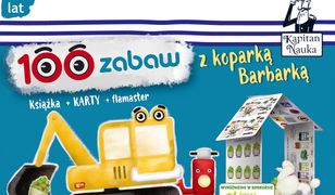 Kapitan Nauka 100 zabaw z koparką Barbarką (5-6 lat). Nowa edycja