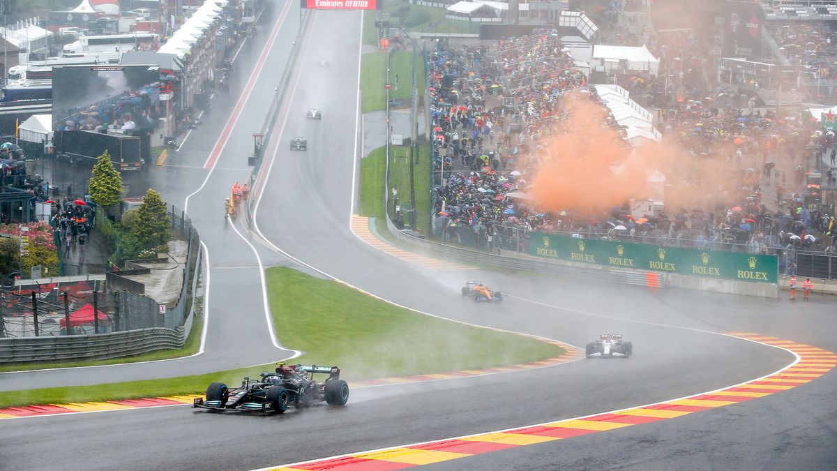 wyścig F1 o GP Belgii