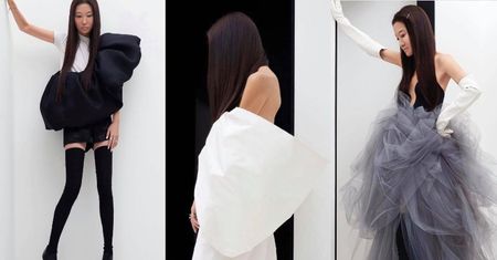 71-letnia Vera Wang prezentuje na sobie autorskie projekty. Sprawdza się w roli modelki? (ZDJĘCIA)