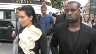 Elegancka Kim i Kanye w Paryżu