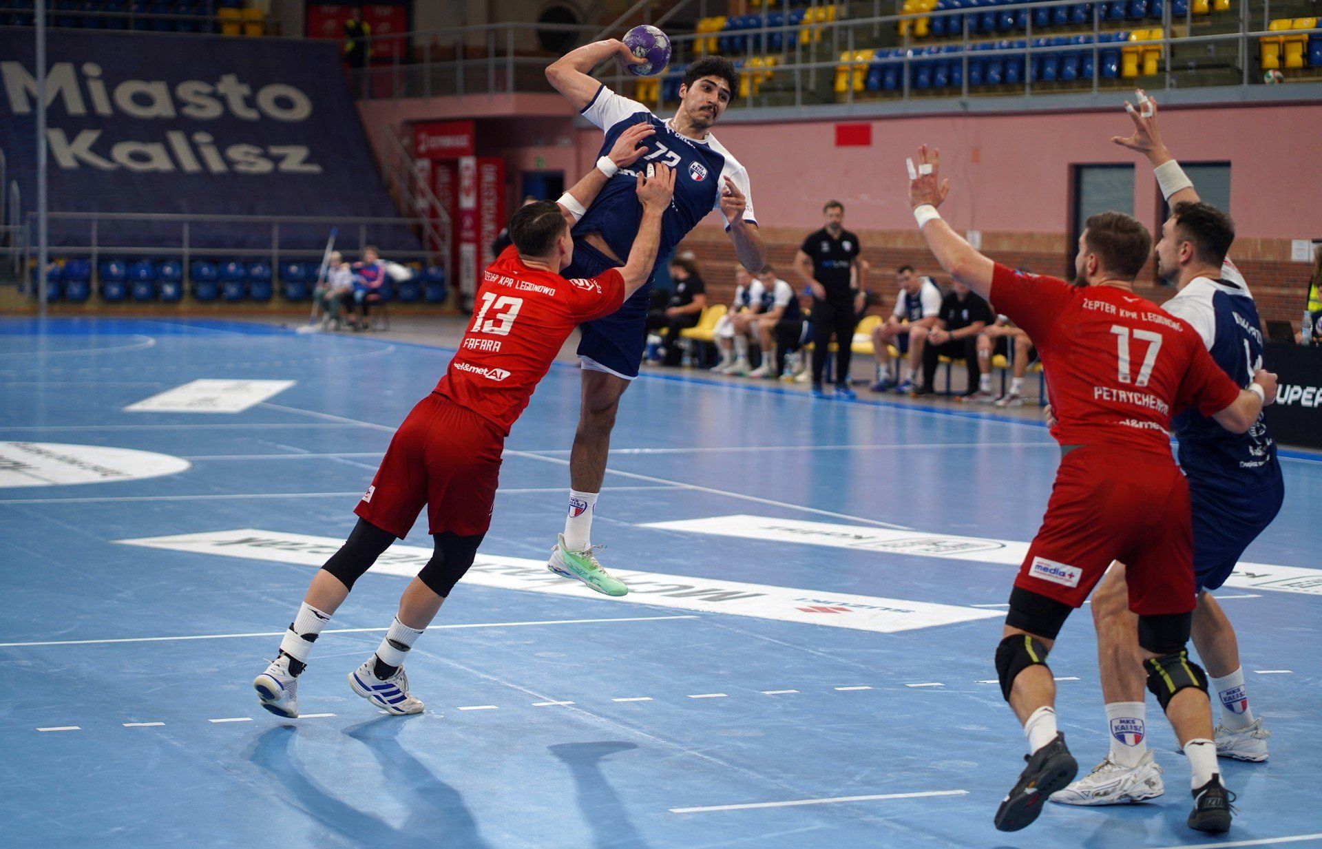 Mecz 1/8 Pucharu Polski w piłce ręcznej mężczyzn Netland MKS Kalisz - Zepter KPR Legionowo