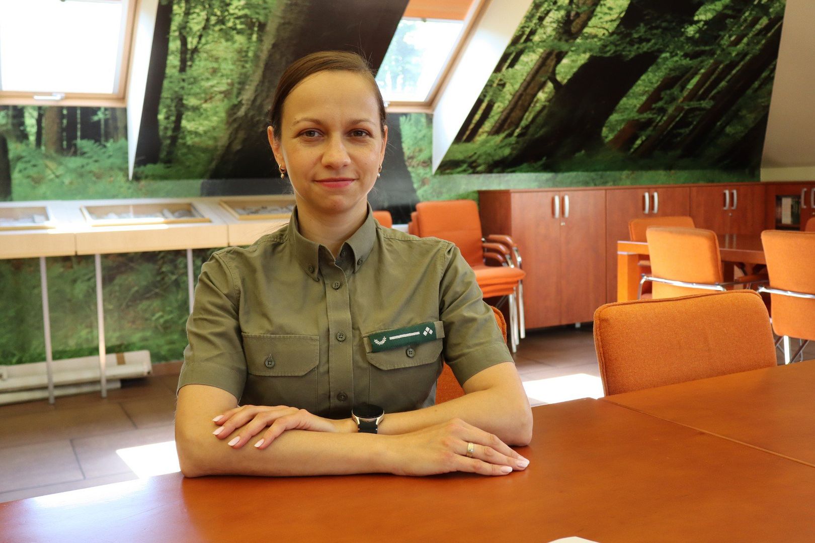 Anna Rejdych z Nadleśnictwa Chrzanów