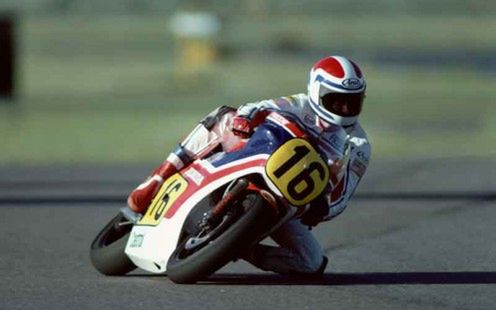 Freedie Spencer promuje kask Arai