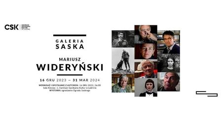 Wernisaż portretów pięknych ludzi w ramach projektu Galeria Saska