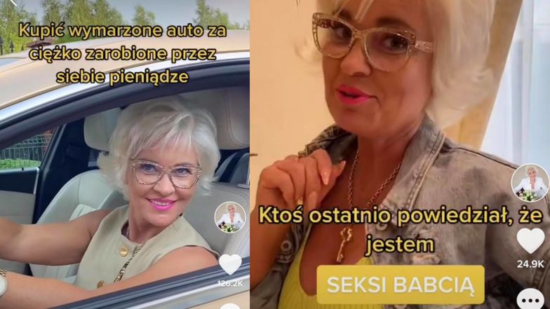 Sexy babcia z TikToka - Małgorzata Ekert