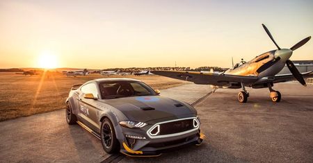 Ford Mustang w barwach Royal Air Force. W hołdzie żołnierzom