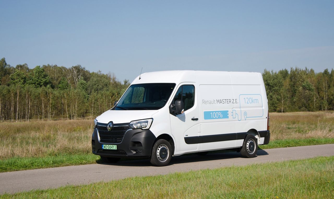 Test: Renault Master Z.E. - dostawcze elektryczne auto miejskie w cenie dwóch