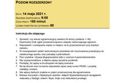 Matura 2021 z chemii. Arkusze CKE i odpowiedzi