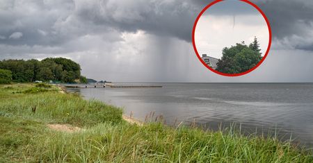 Trąby powietrzne w Polsce. W sieci pojawiły się zdjęcia
