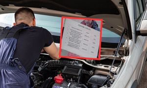 Zobaczył "cennik" u mechanika. Zrobił zdjęcie. "Byłem przerażony"