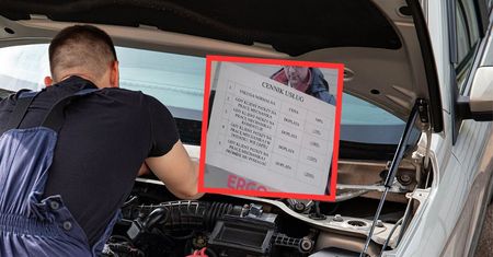 Zobaczył "cennik" u mechanika. Zrobił zdjęcie. "Byłem przerażony"