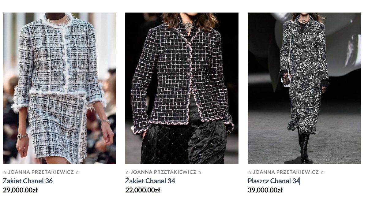 Joanna Przetakiewicz wyprzedaje szafę 