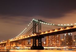 Nowy Jork - Brooklyn Bridge zamknięty