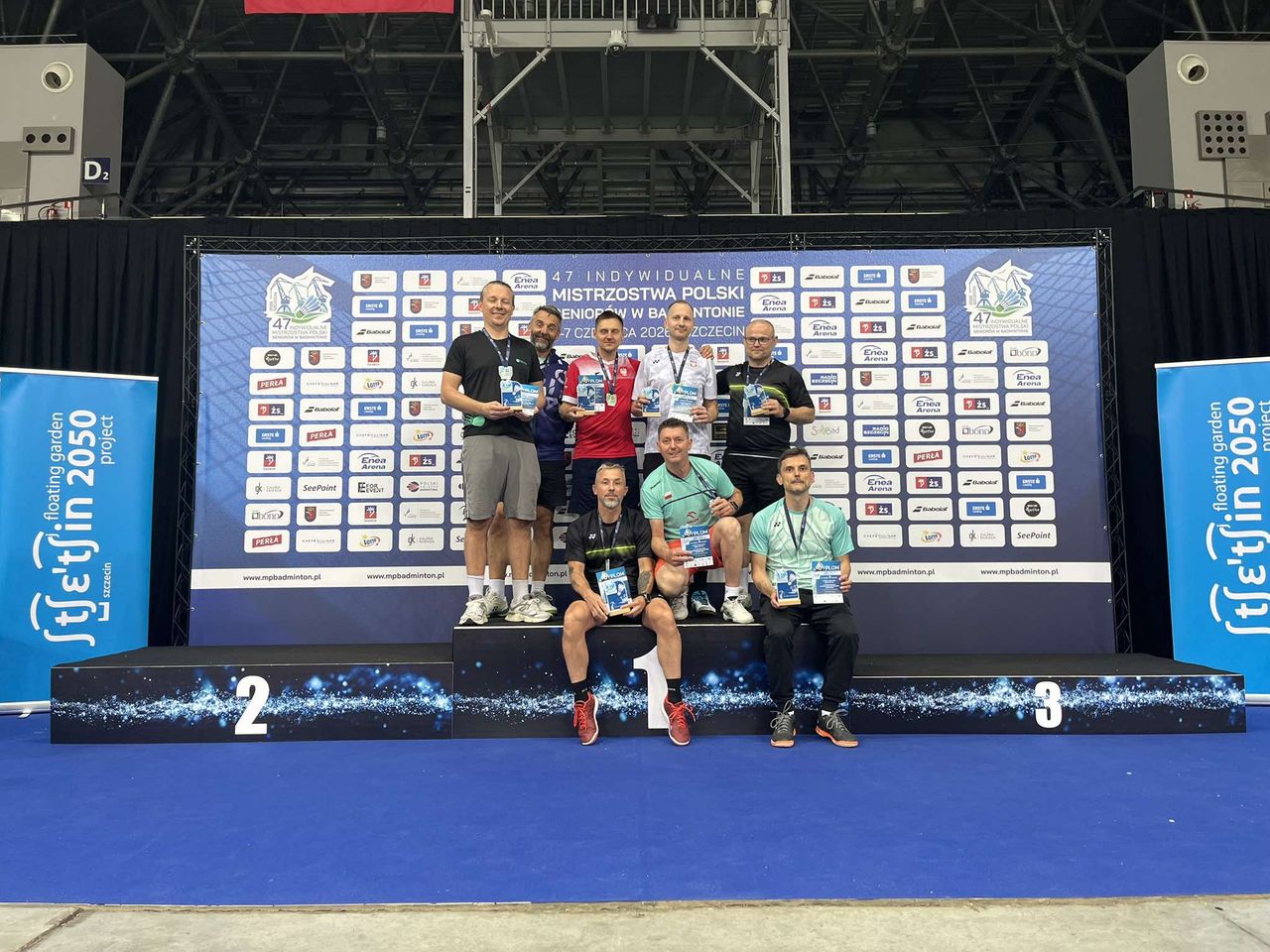 12 medali dla płockich badmintonistów na Mistrzostwach Polski Seniorów!