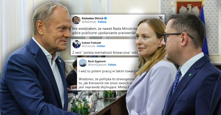 "Publiczne upokarzanie". Fala komentarzy po słowach Tuska do ministry