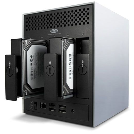 Serwer NAS LaCie 5big Network jak HAL 9000 2