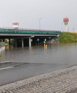 Oberwanie chmury na południu. Zostały zalane ważne drogi