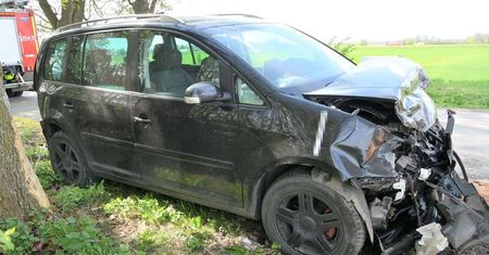 Wymusił przejazd na skrzyżowaniu. Cztery osoby trafiły do szpitala. 7-letnią dziewczynkę zabrał śmigłowiec
