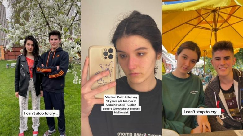 Brat ukraińskiej tiktokerki zginął na wojnie