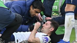 Przerażający moment. Musieli podać piłkarzowi tlen