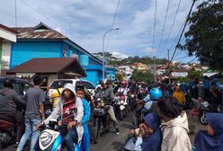 Alarm przed tsunami wywołał panikę w Indonezji