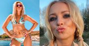 Znudzona Basia Kurdej-Szatan obwieszcza: "Ja chcę gdzieś wyjechać!", prezentując zdjęcie w bikini. Fani proponują Mielno