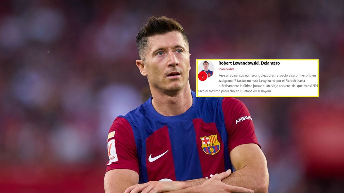 Getty Images / Fran Santiago / Na zdjęciu: Robert Lewandowski