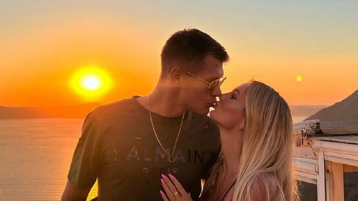 Oliwia Żurek w objęciach Damiana Szymańskiego