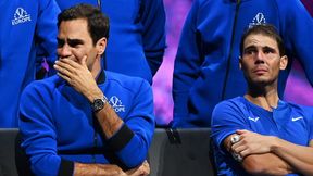 To zdjęcie mówi samo za siebie. Nie tylko Roger Federer nie mógł powstrzymać łez