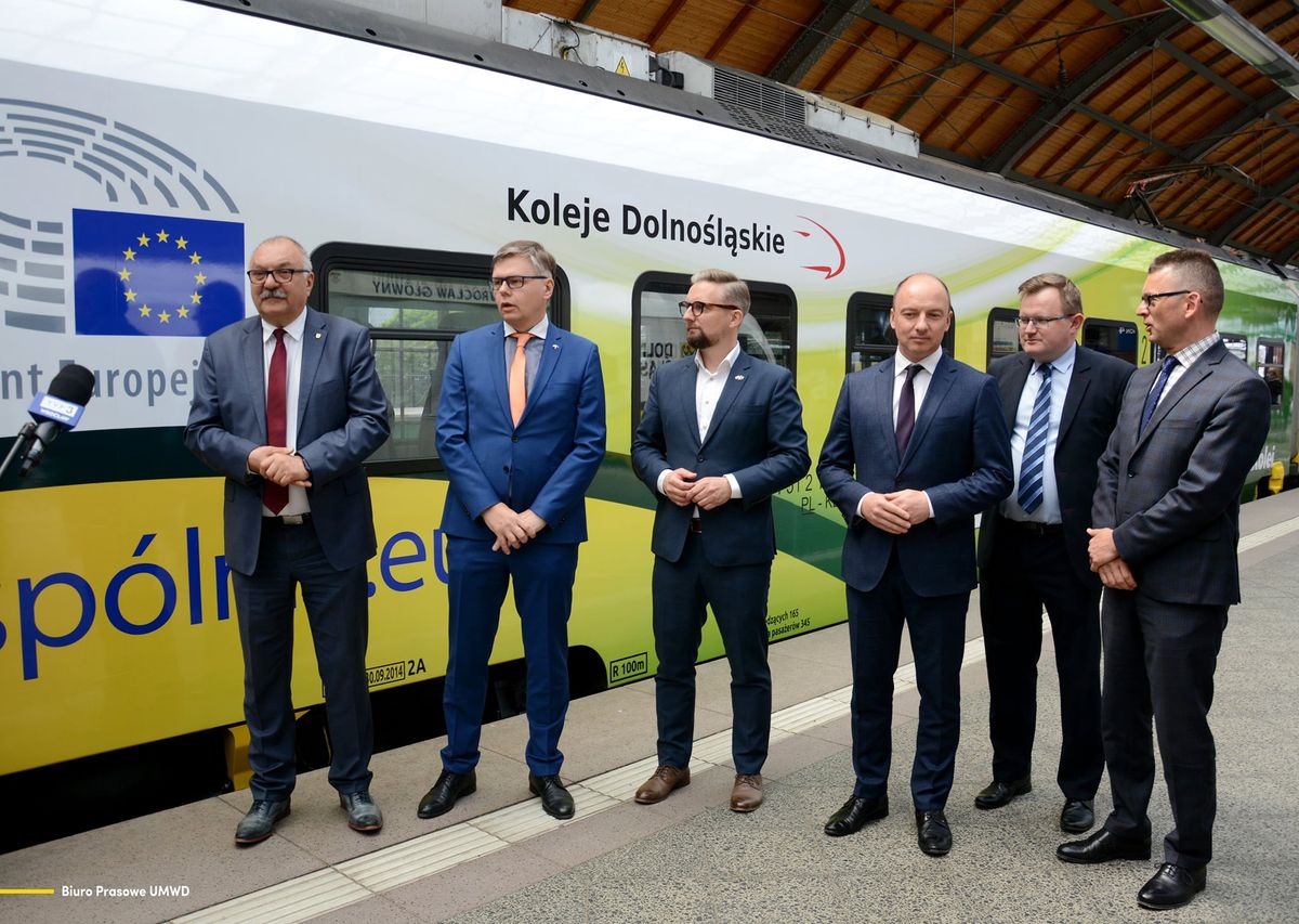 Wrocław. Specjalny pociąg promuje Europejski Rok Kolei