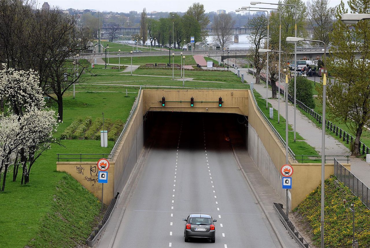 Tunel Wisłostrady w Warszawie