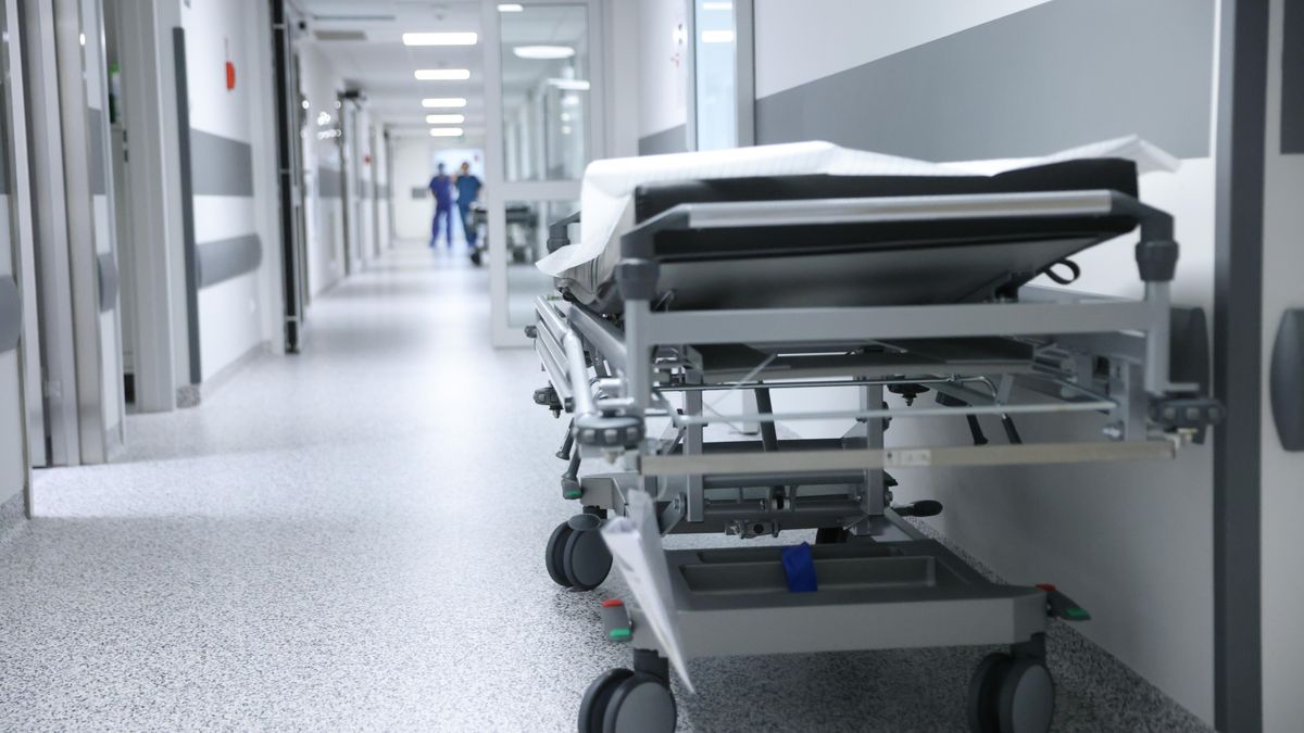 Centralny Szpital Kliniczny MSWiA w Warszawie
Warszawa, 29.11.2022. Centralny Szpital Kliniczny MSWiA w Warszawie, 29 bm. (ls/zkoc) PAP/Leszek Szyma�ski
Leszek Szyma�ski
Chirurgia robotyczna, konferencja, korytarz szpitalny, ��ko szpitalne, MSWiA, robot, robotyczne, robotyczny, system, szpital, zabieg chirurgiczny, zabiegi chirurgiczne