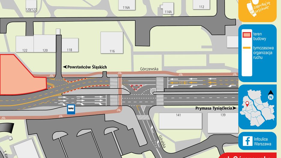Warszawa. W weekend będą utrudnienia w ruchu