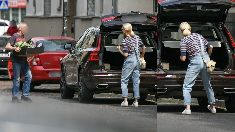 Małgorzata Foremniak łamie przepisy na zakupach