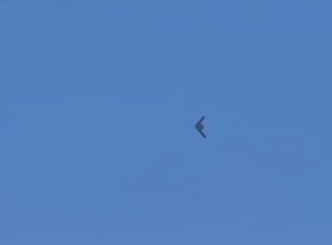 Tajemniczy dron stealth nad północnym Izraelem.