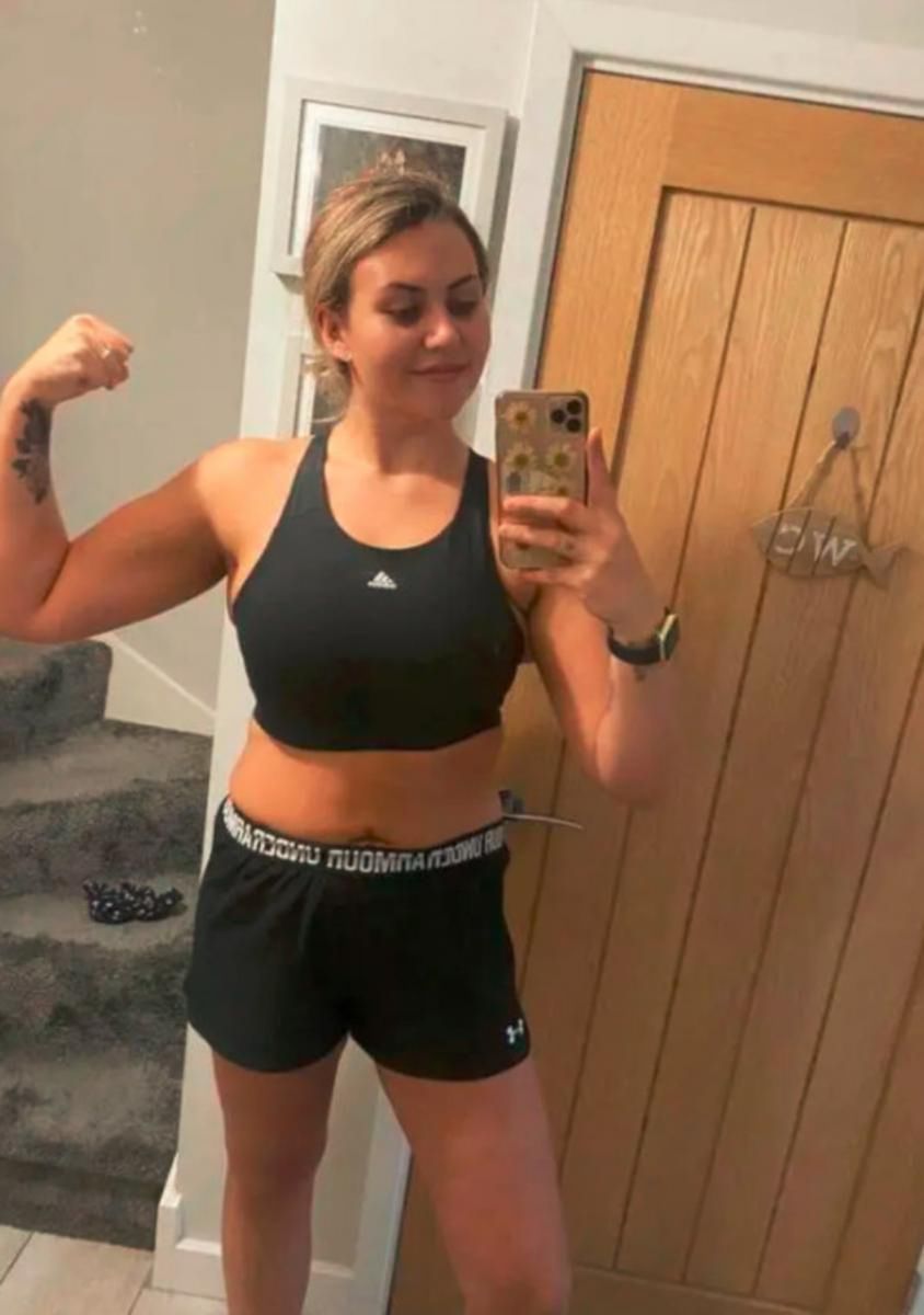 Poppy w trakcie treningu 