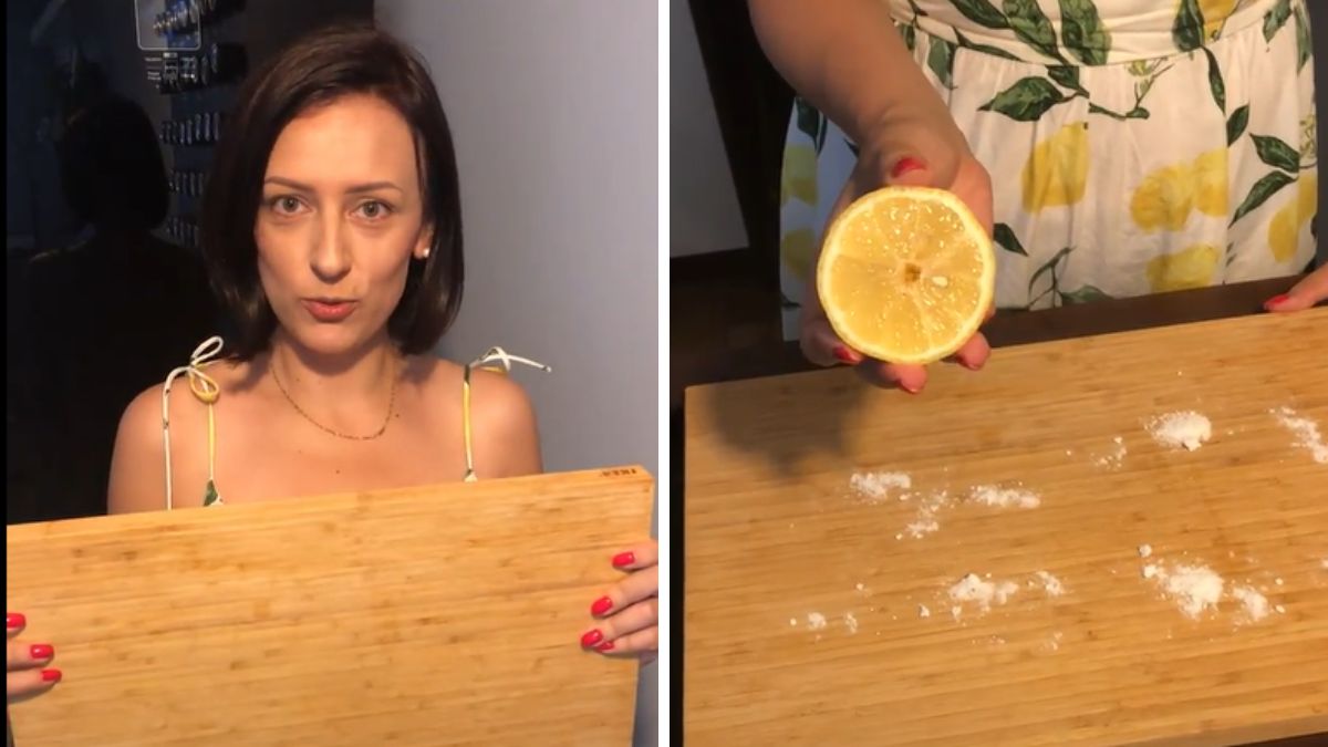 Jak wyczyścić drewnianą deskę do krojenia domowym sposobem?